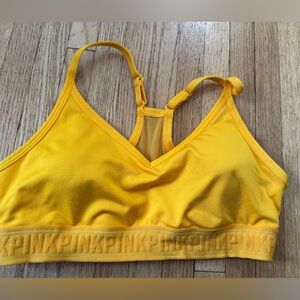 PINK Victoria's Secret Vibrant Yellow Bra